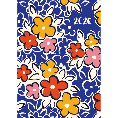 2026 Planner Happy Days A6 Week to View Flexi, The Gifted Stationery GSC26530