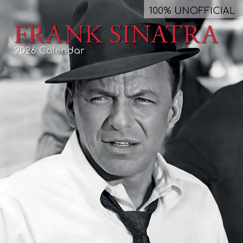 2026 Calendar 100% Unofficial Frank Sinatra Square Wall, The Gifted Stationery GSC26547
