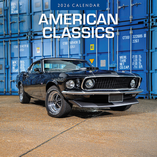 2026 Calendar American Classics 16-Month Square Wall, Red Robin RR261348