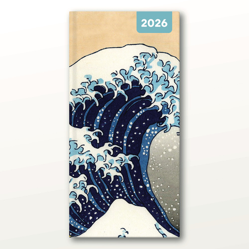 2026 Diary Hokusai Pocket Week to View, Red Robin RR266029