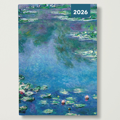 2026 Diary Monet A6 Week to View Flexi, Red Robin RR267033