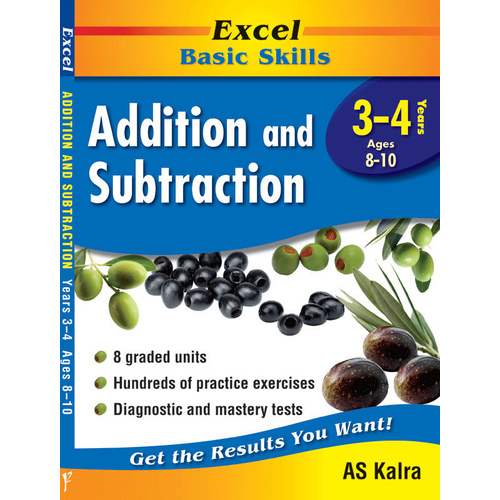 Excel Basic Skills: Addition and Subtraction Years 3-4