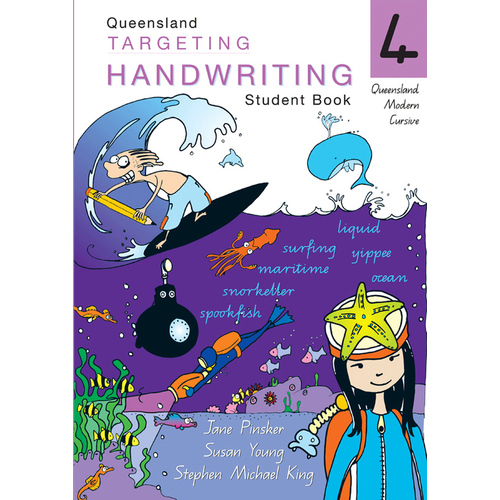 Targeting Handwriting QLD Student Book Year 4
