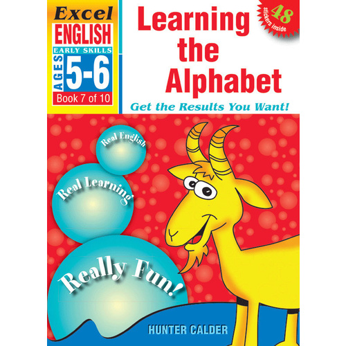Excel Early Skills: English Book 7 - Learning the Alphabet (Ages 5-6)