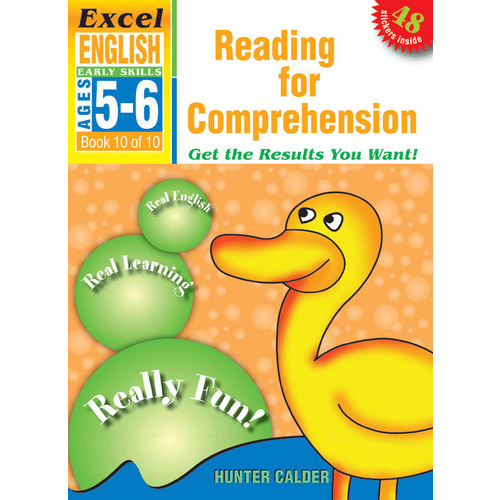 Excel Early Skills: English Book 10 - Reading for Comprehension (Ages 5-6)