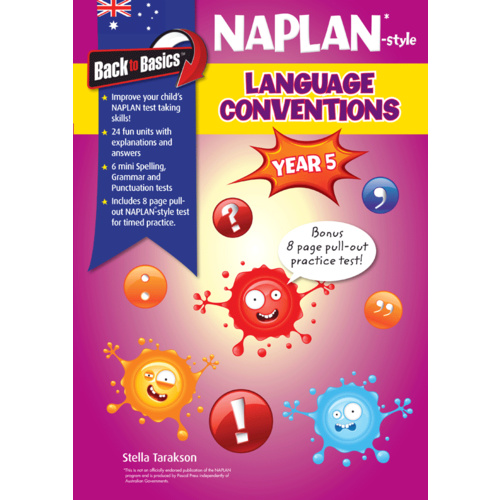 Back to Basics: NAPLAN-style Language Conventions Workbook - Year 5