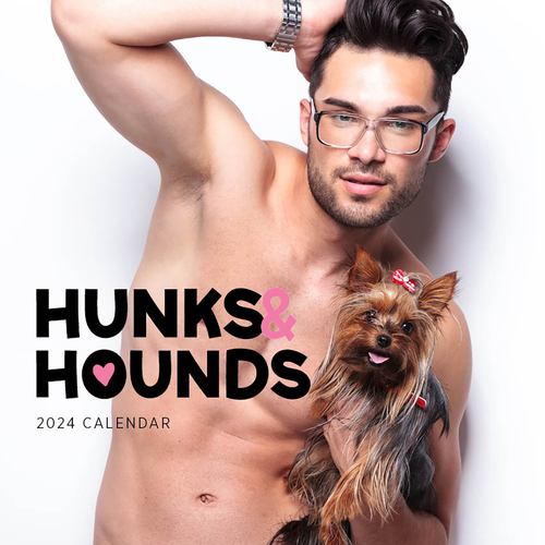 2023-calendar-hunks-hounds-square-wall-by-paper-pocket-paper-pocket-universal-magazines