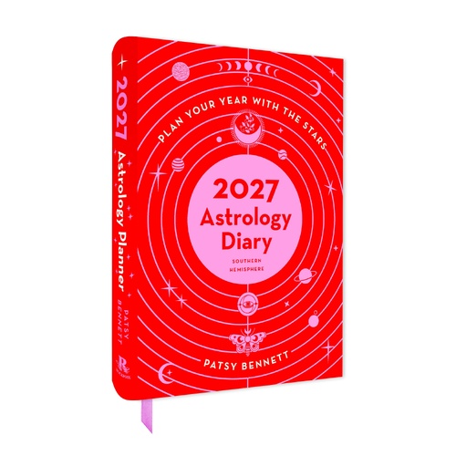 2027 Planner Astrology Southern Hemisphere Desk 2 Days to a Page, Rockpool R86357
