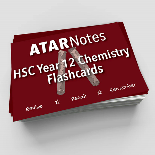 ATAR Notes HSC Year 12 Chemistry Flashcards