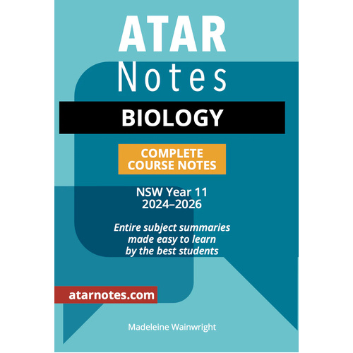 ATAR Notes HSC Year 11 Biology (2024-2026)
