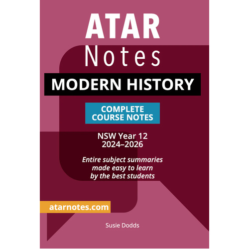 ATAR Notes HSC Year 12 Modern History (2024-2026)