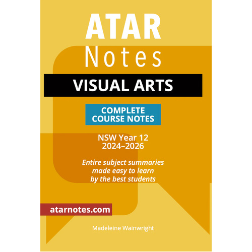 ATAR Notes HSC Year 12 Visual Arts (2024-2026)
