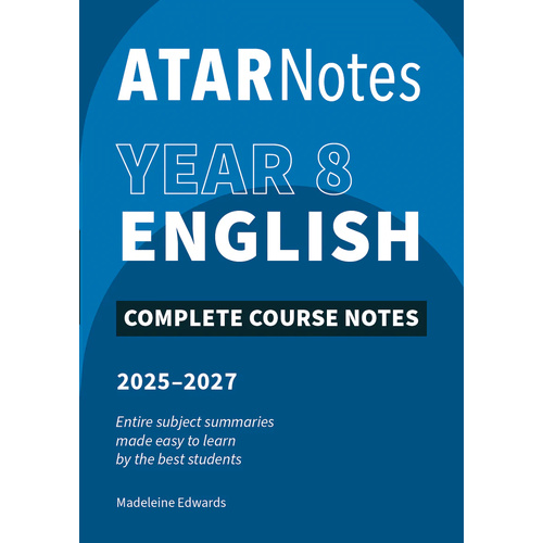 ATAR Notes Year 8 English Notes (2025-2027)
