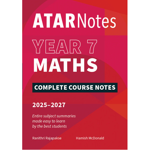 ATAR Notes Year 7 Maths Notes (2025-2027)