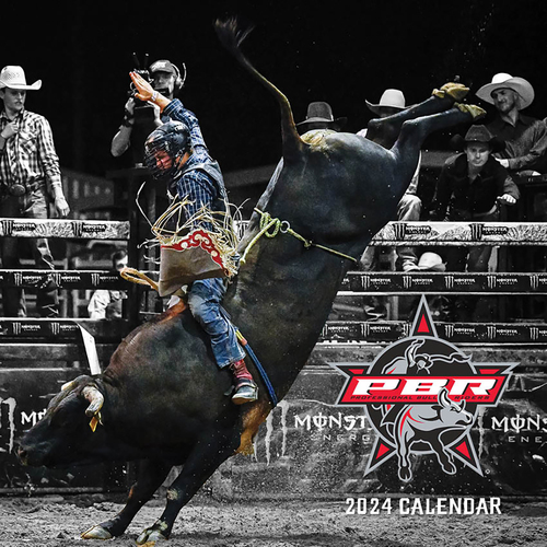 2022 Calendar PBR (Professional Bull Riding) Square Wall by Paper Pocket