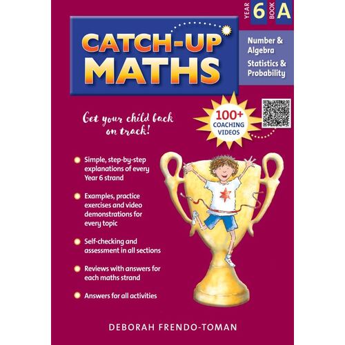 Catch-Up Maths - Number & Algebra, Statistics & Probability Year 6 Book A
