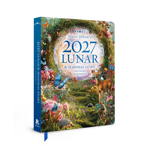 2027 Planner Lunar and Seasonal Southern Hemisphere Desk Week to View, Rockpool R46635