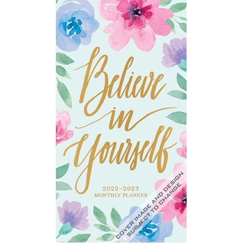 Moleskine Calendar 2023 20222023 2Year Diary Bonnie Marcus Believe in Yourself Monthly Pocket Planner Browntrout