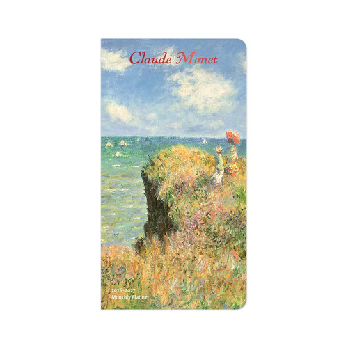 2026-2027 2-Year Planner Claude Monet Pocket Month to View, BrownTrout BT04651