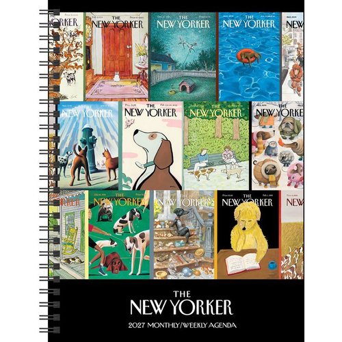 2027 Planner New Yorker Magazine Monthly/Weekly, Andrews McMeel AM06619