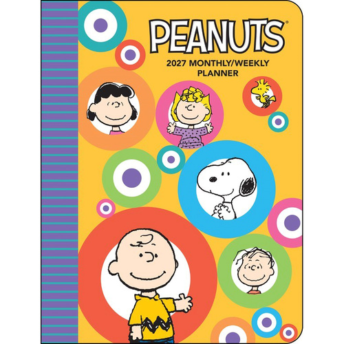 2027 Planner PEANUTS Monthly/Weekly, Andrews McMeel AM06787