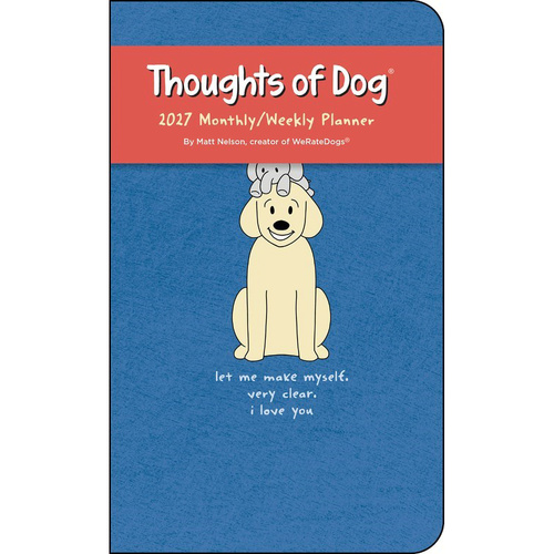 2027 Planner Thoughts of Dog Monthly/Weekly, Andrews McMeel AM06879