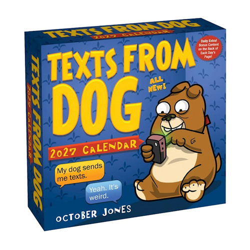 2027 Calendar Texts from Dog Day-to-Day Boxed, Andrews McMeel AM07135