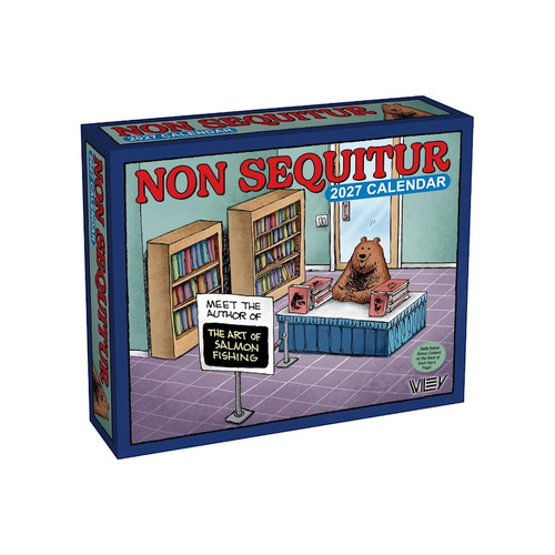2027 Calendar Non Sequitur Day-to-Day Boxed, Andrews McMeel AM07593