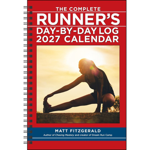 2027 Planner Complete Runner's Day-by-Day Log Monthly/Weekly, Andrews McMeel AM08026