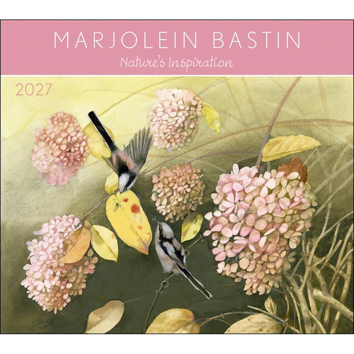 2027 Calendar Marjolein Bastin Nature's Inspiration with Print Deluxe Wall, Andrews McMeel AM08057
