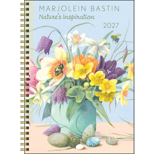 2027 Planner Marjolein Bastin Nature's Inspiration Engagement Calendar Monthly/Weekly, Andrews McMeel AM08064