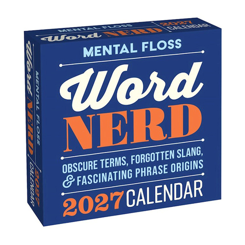 2027 Calendar Word Nerd Day-to-Day Boxed, Andrews McMeel AM08118