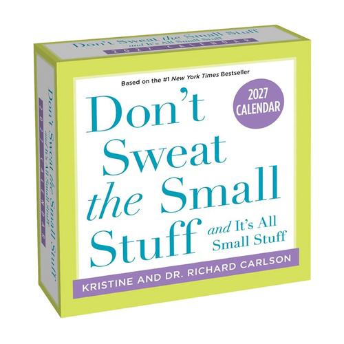 2027 Calendar Don't Sweat the Small Stuff Day-to-Day Boxed, Andrews McMeel AM08606
