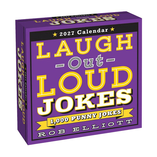2027 Calendar Laugh-Out-Loud Jokes Day-to-Day Boxed, Andrews McMeel AM09139