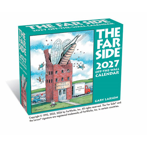 2027 Calendar The Far Side Off-The-Wall Day-to-Day Boxed, Andrews McMeel AM10562