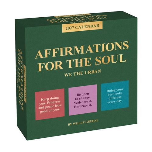 2027 Calendar We the Urban Day-to-Day Boxed, Andrews McMeel AM10937