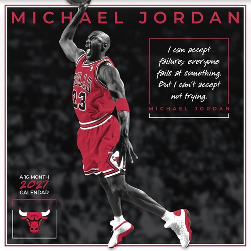 2027 Calendar Michael Jordan Official Square Wall, Trends International I89587