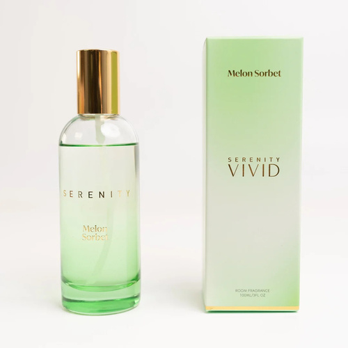 Serenity Vivid Room Spray 100mL Melon Sorbet, SV-RS-100-MEL